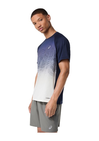 Asics Road Fade Ss Top Erkek Midnight Kısa Kollu Tshirt 2011d512-403