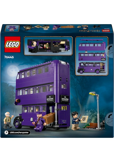 LEGO® Harry Potter™ Hızır Otobüs Macerası 76446 - 8 Yaş ve Üzeri Çocuklar ve Yetişkinler için Benzersiz Sihirli Araç Modeli Yapım Seti (499 Parça)