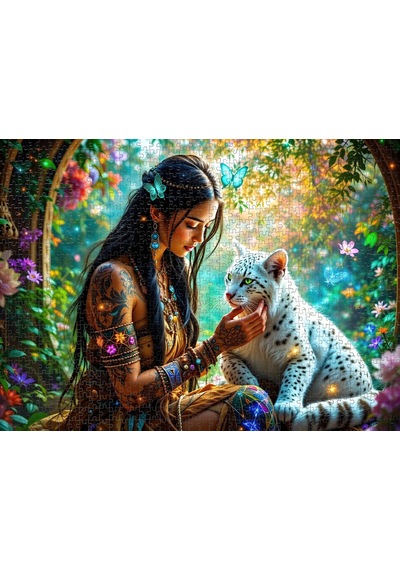 Nova Puzzle 1000 Parça Orman Kraliçesi Puzzle
