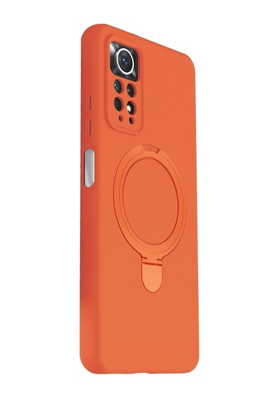 Newface - 492 - Xiaomi Redmi Note 12 Pro 4g Regal Magsafe Standlı Kapak - Spt-gld - - Turuncu Diğer