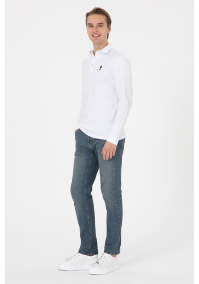U.s. Polo Assn. Erkek Beyaz Sweatshirt 50307692-vr013 Beyaz