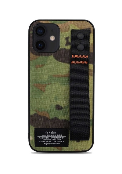 Kajsa Apple Uyumlu iPhone 12 Kılıf Kajsa Cordura Serisi Military Kapak ZORE-216627