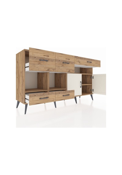 Kronos Konsol 4 Raflı 5 Çekmeceli 2 Kapaklı 176x59x99 Çam-aytaşı/çam Aytası/atlas Çam - Atlas Çam Kronos Konsol 4 Raflı 5 Çekmeceli 2 Kapaklı 176x59x99 Çam-aytaşı/çam Aytası/atlas Çam - Atlas Çam