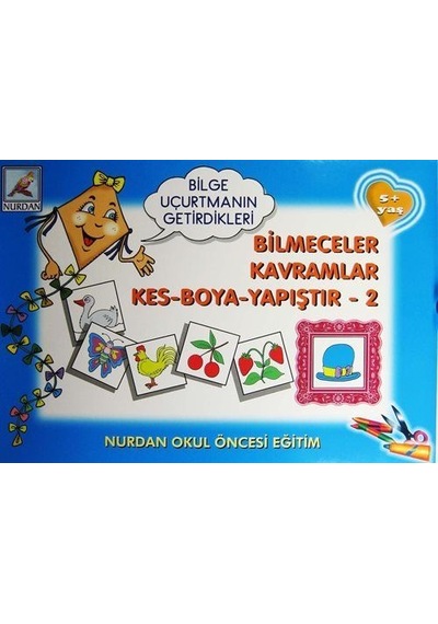 Bilmeceler Kavramlar Kes-Boya-Yapıştır 2 / Birsen Konat