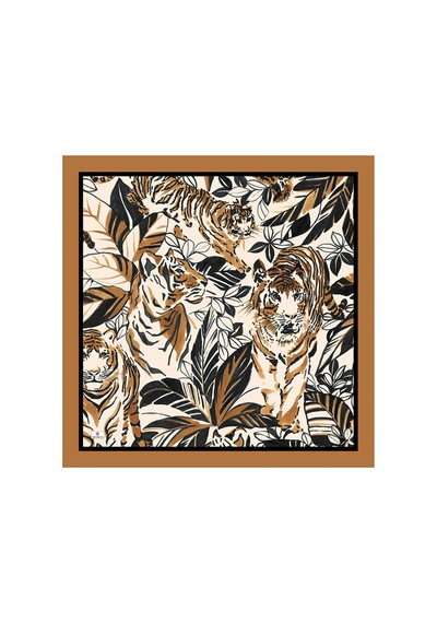 Arancia Hardal 100x100 Omuz Şalı Hardal Hardal