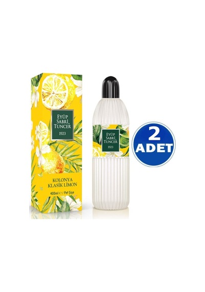 Eyüp Sabri Tuncer Klasik Limon Kolonyası 400 Ml - Pet Şişe 2 Adet Eyüp Sabri Tuncer 400 Pet