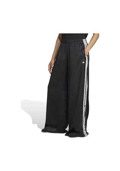 Black Adidas Kadın Günlük Eşofman Altı Wide Leg Pants Kc8813 Siyah