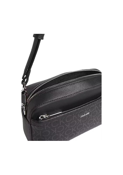 Calvin Klein Ck Must Aop Double Straps Camera-8270 Siyah