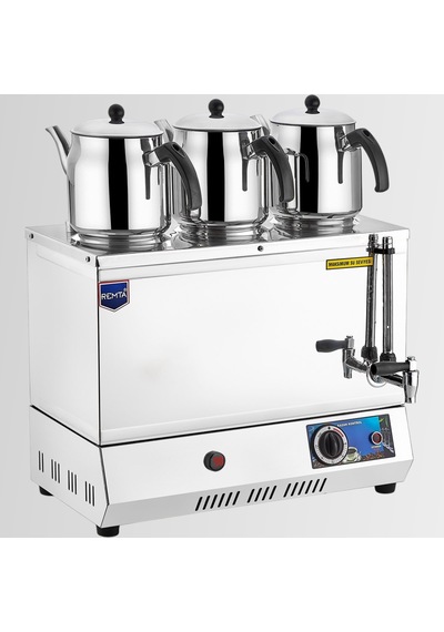 Remta Ep03 55 Model Üç Demlikli Elektrikli Pleytsiz Çay Ocağı - Kahveci Takımı 33 Lt 2200 W