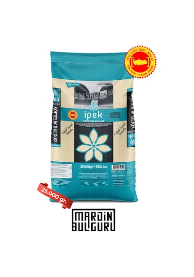 İpek Bulgur Köftelik Bulgur 25 KG