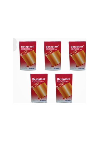Betaplast Tıbbi Bez Flaster 10cm X 5m - 5 Adet