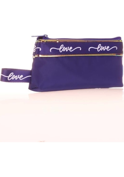 Kaukko Mirror Baggy Kalem Çantası Lacivert K2666
