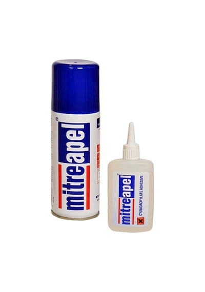 25 Adet 200 Ml +50 Ml Mitre Apel Mdf Kit Hızlı Yapıştırıcı Ml-200Ml Sprey - 50Gr Aktivatör