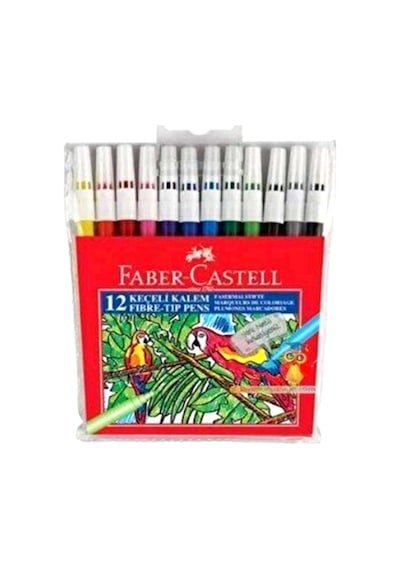 Faber Castell Keçeli Kalem 12li - 3 Paket