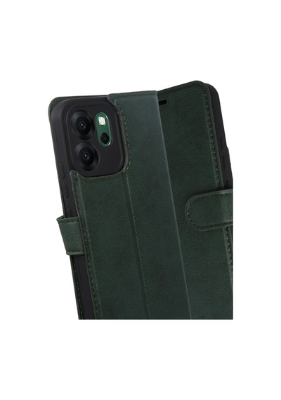 Cosmotex Newface Oppo Reno 14f Trend S Plus Kapaklı Kılıf - Yeşil