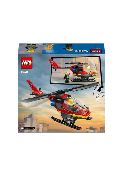 Lego Yaratıcı İtfaiye Kurtarma Helikopteri Seti, 5 Yaş Ve Üzeri