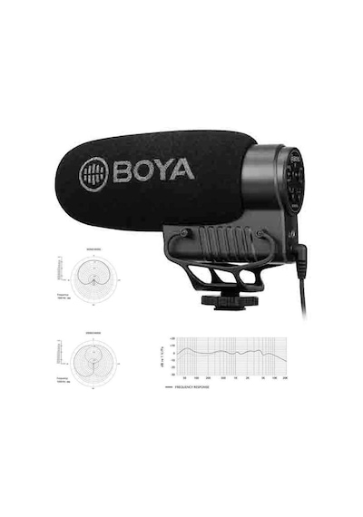 Boya By Bm3051S Stereo Mono Shotgun Mikrofon