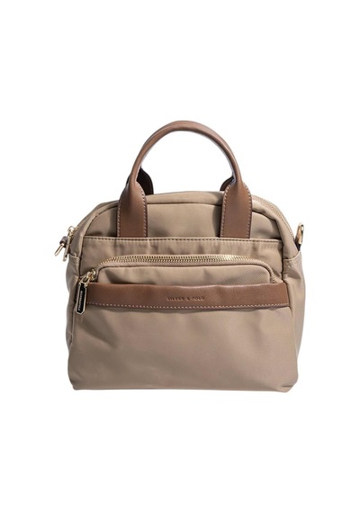 Silver Polo Sp1216 Kadın El Çantası Saten Vizon-camel