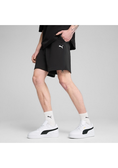 Puma Wardrobe Ess Erkek Bol Kesim 7" Şort 629654 01 Siyah