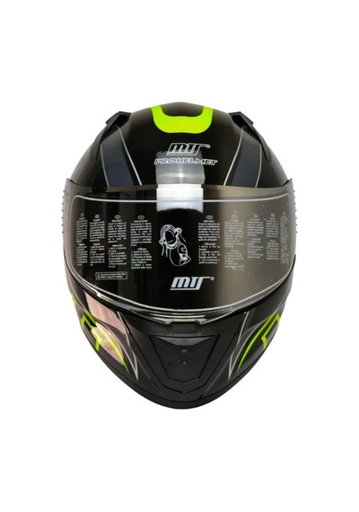 Motosiklet Kaskı Ecer 22.r06 Sertifikalı Double Vizör Full Face Kask Arrow Çok Renkli