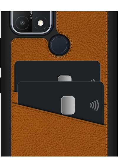 Fitcase Oppo A15 / A15S Kilif Proda Deri Çift Kartlik Cepli Kapak 514447934