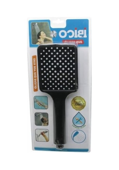 Krom Gövdeli Duş Başlığı, Orta Boy Ve Vakumlu Montaj 6998