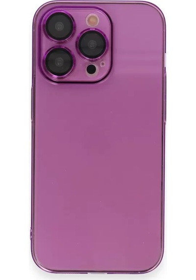 Newface Apple İphone 13 Pro Max Kılıf Armada Lensli Kapak - Mor