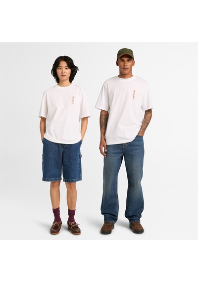 Timberland Short Sleeve ''oval Logo'' Graphic Erkek Siyah T-shirt Tbc0yh340011 2800282