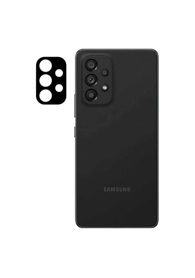 Galaxy A53 5G Zore 3D Kamera Camı Koruyucu Siyah