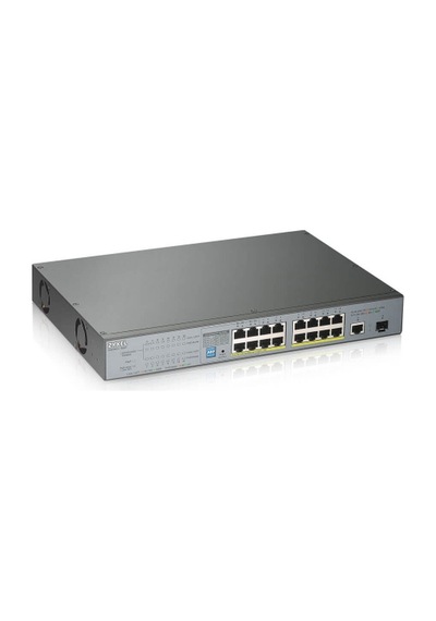 Zyxel Gs1300-18Hp 16Port Poe Gigabit 1Xsfp Prot 170W Yönetilemez