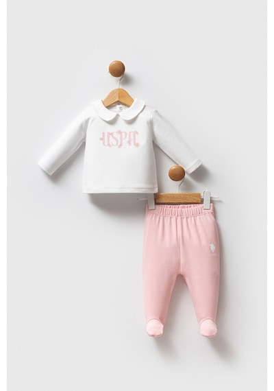 U.S. Polo Assn. U.s. Polo Assn Kız Bebek Beyaz Takım 5274-49005 Beyaz