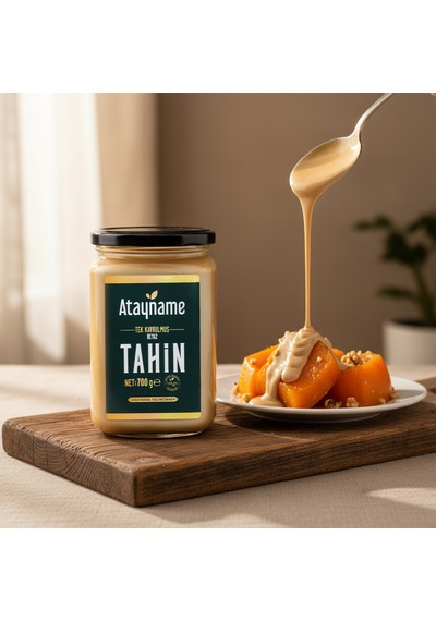 Atayname Beyaz Tahin Cam 700 G