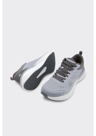 Derinet Comofrt Taban Bağcıklı Kadın Sneaker Gri GRİ