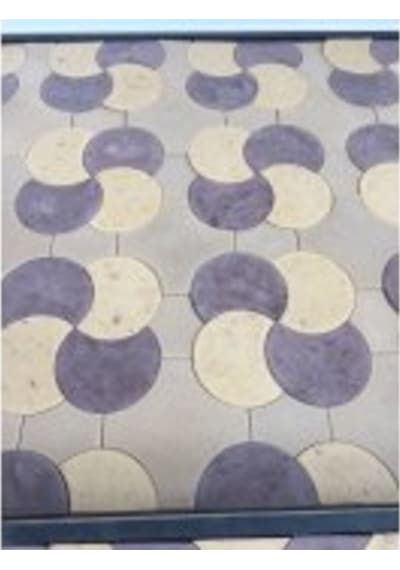 Plastik Parke Taşı Kalıbı 1/2Ay Pul-2 3 Cm(10Ad)