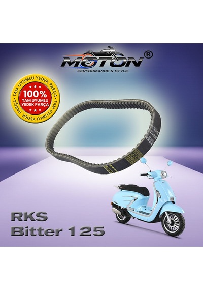 Rks Bitter 125 Varyatör Kayışı - Dayanıklı Güçlendirilmiş Yapılı Tayland Üretimi