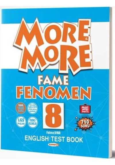 Kurmay ELT More and More English 8 Fame Fenomen Test Book