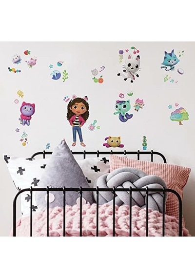 Rmk4823scs Peel And Stick Duvar Çıkartmaları, Pembe, Mor, Mavi -