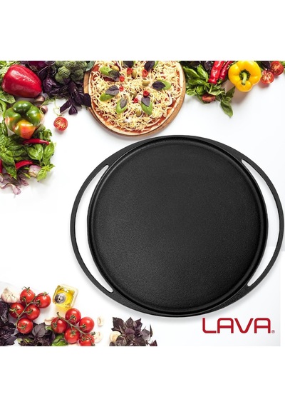 Döküm, Çap 28, Pizza Tavası Çok Renkli