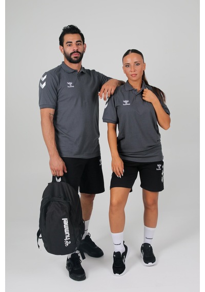 Hummel Armin Pamuklu Polo Yaka Tişört Antrasit