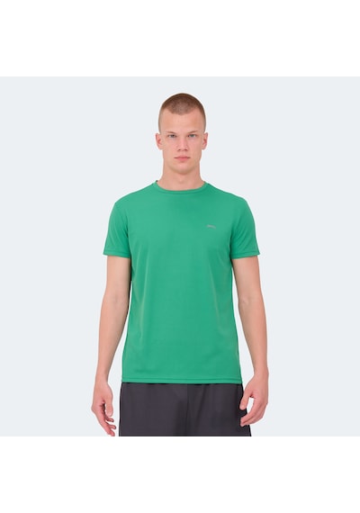 Slazenger REPUBLIC MTR Erkek  Yeşil Tişört