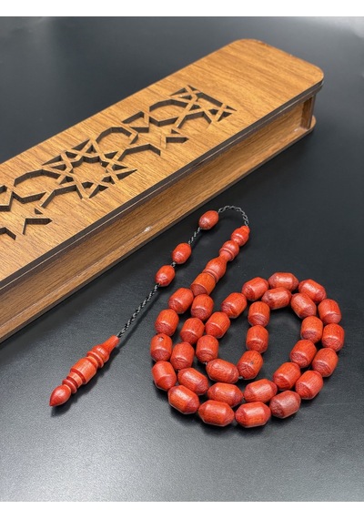 El Yapımı Gürgen Tespih 11x7 Mm