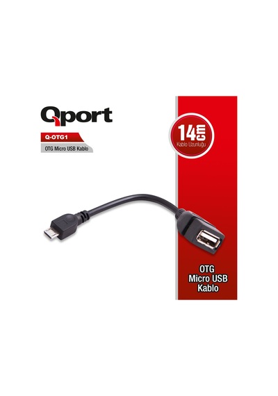 Qport Q Otg1 Otg To Micro Usb Çevirici