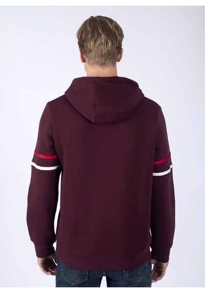 Lee Cooper Kapüşon Yaka Mürdüm Erkek Sweatshırt 241 Lcm 241004 Athel Murdum