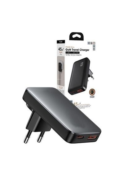 45w Gan Pd Hızlı Şarj Adaptörü 1xusb 1xtype-c Yenilikçi H