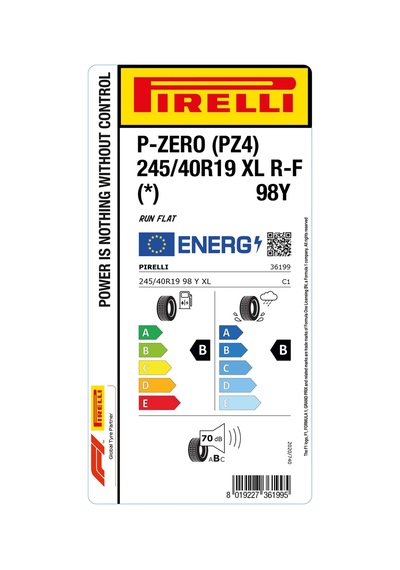 Pirelli 245/40R19 98Y Xl Rft P Zero Yaz Lastiği Lastigi 2025