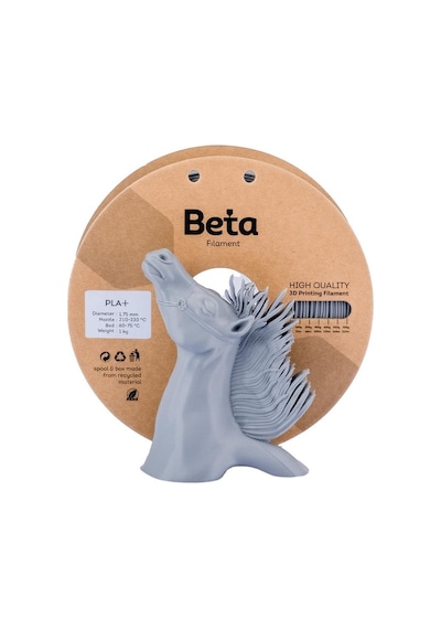 Beta Pla+ Filament Grey