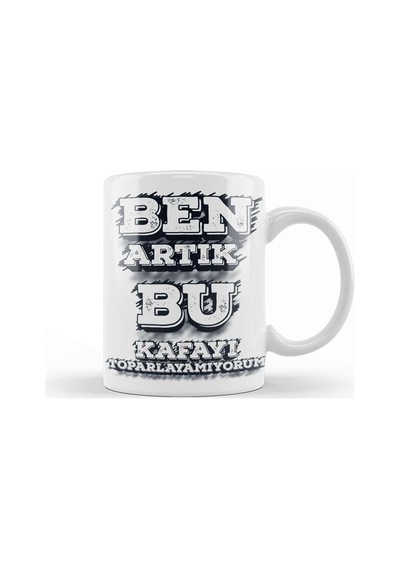 Kafayı Toparlayamıyorum Komik Kupa Bardak Porselen Karışık