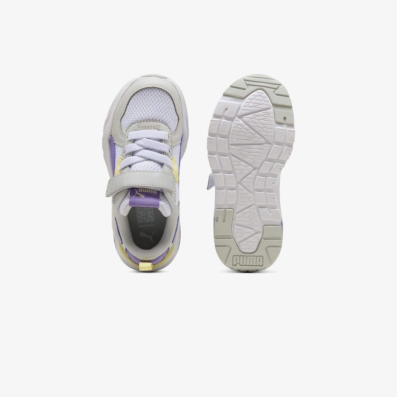 Puma Trinity Lite Ac+ Ps Çocuk Beyaz Spor Ayakkabı 391480 Beyaz