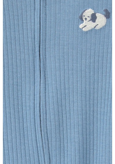 Carter's Erkek Bebek Fermuarlı Patikli Tulum Mavi 1v245310