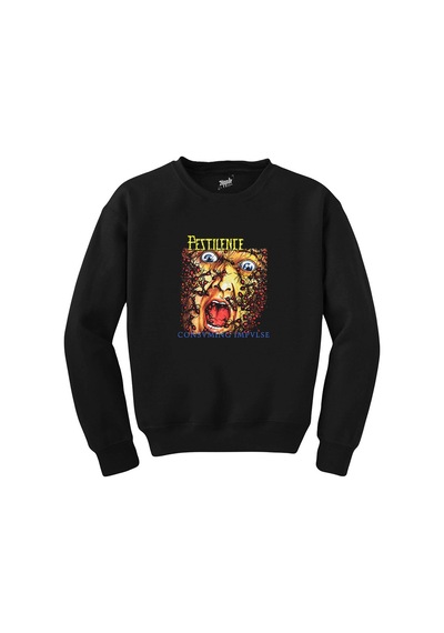 Pestilence Consuming Impulse Siyah Sweatshirt